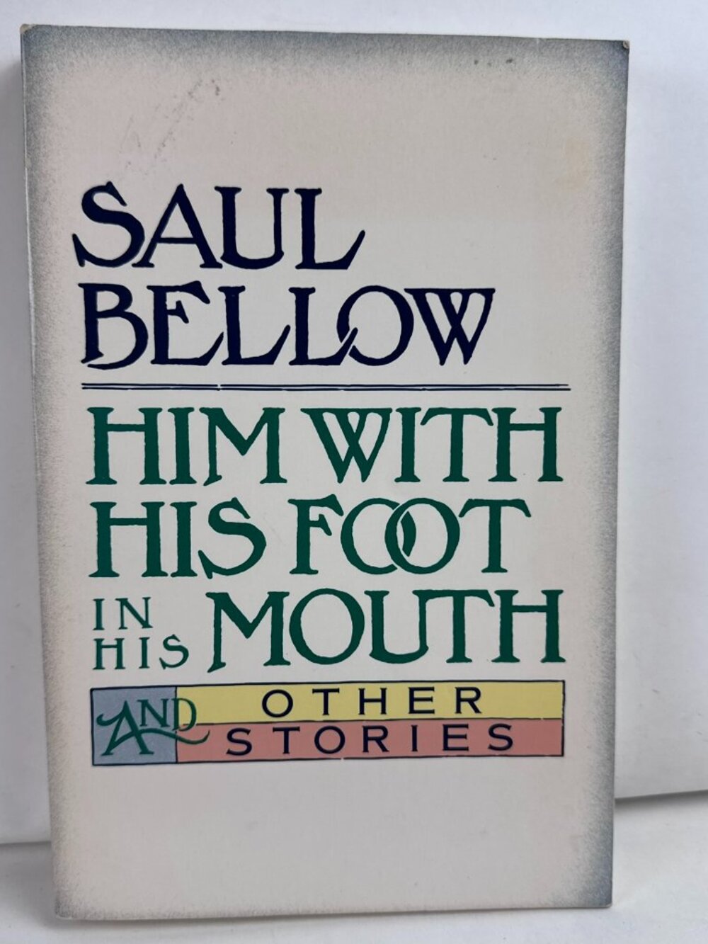 Vintage Saul Bellow 1984 1st Edition Hardcover Book - ISBN 006015179X